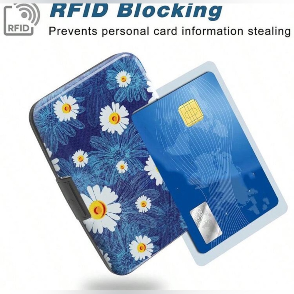 Mini RFDI Aluminum Wallet/Credit Card Holder
